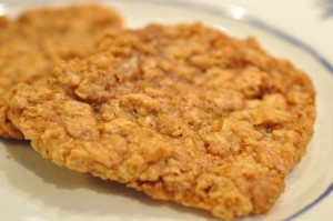 Sprøde karamel Cookies med yankiebar