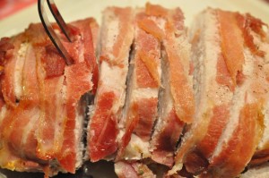 Kalkunbryst med bacon