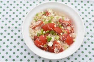 Kold rissalat - opskrift på salat med ris & marinade