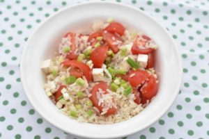 Kold rissalat - opskrift på salat med ris & marinade