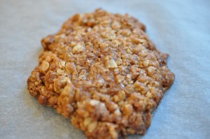 Havregrynscookies med chokolade - opskrift