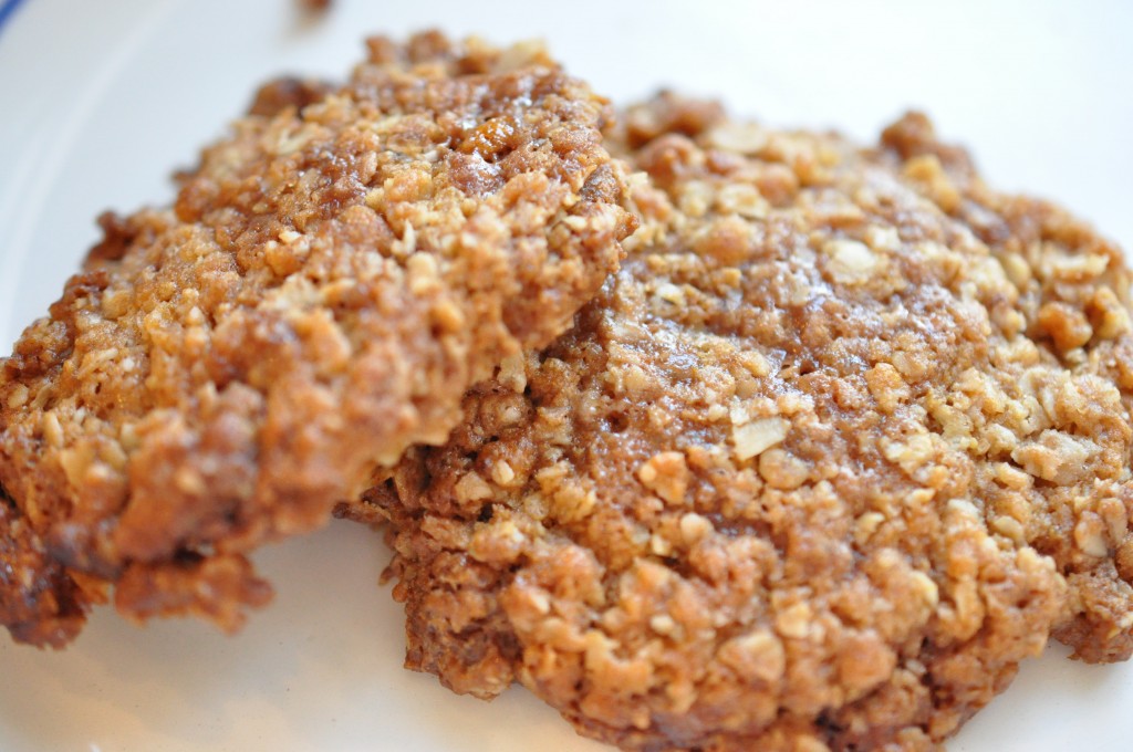 Havregrynscookies med chokolade opskrift