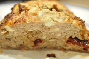 Græsk farsbrød med feta og soltørrede tomater