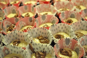 Marmormuffins - marmorkage muffins med Nutella