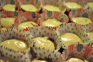 Marmorkage og Nutella muffins - nem opskrift