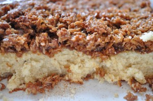 Drømmekage fra Brovst opskrift i bradepande