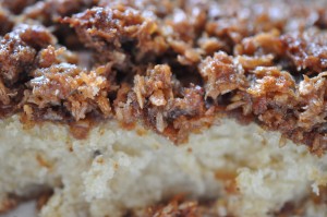 Drømmekage fra Brovst opskrift i bradepande