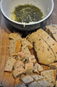 Croutoner opskrift med hvidløg og persille