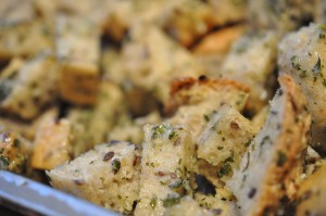 Croutoner opskrift med hvidløg og persille