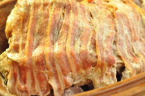 Nakkefilet i ovn med bacon opskrift til stegeso