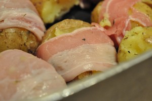 DSC_2272 • nogetiovnen.dk Kartofler i ovn med bacon frække kartofler