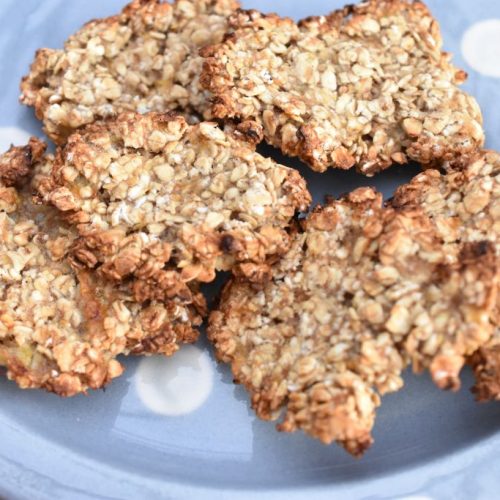Banan cookies uden sukker - fedtfattig opskrift
