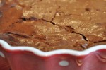 Chokoladekage med chokolade, marcipan og nougat