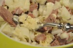 Kebab af rester i tortilla - med nem marinade