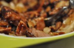 Kebab af rester i tortilla - med nem marinade