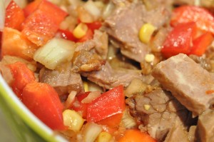 Kebab af culottesteg rester tortilla med hjemmelavet kebab og nem marinade