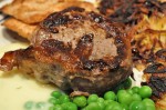 Tournedos med Pommes Rösti og ærter