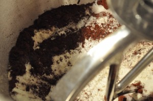 Cantuccini med mandler og chokolade