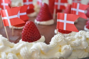 Lagkage i bradepande - fødselsdagslagkage