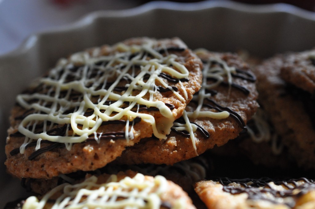 Havregrynskager med chokolade - nem opskrift