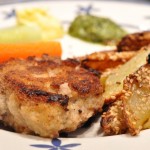 Krebinetter - karbonader med sesamkartofler