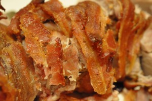 Mørbrad i stegeso langtidsstegt svinemørbrad