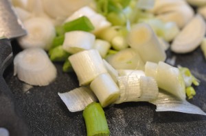 Pasta med squash og kylling gratineret i ovn