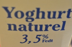 Yoghurt naturel