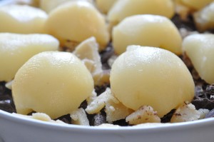 DSC_4047 • nogetiovnen.dk Pæretærte med marcipan og chokolade opskrift