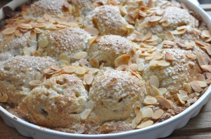 DSC_4070 • nogetiovnen.dk Pæretærte med marcipan og chokolade opskrift