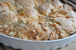 DSC_4071 • nogetiovnen.dk Pæretærte med marcipan og chokolade opskrift