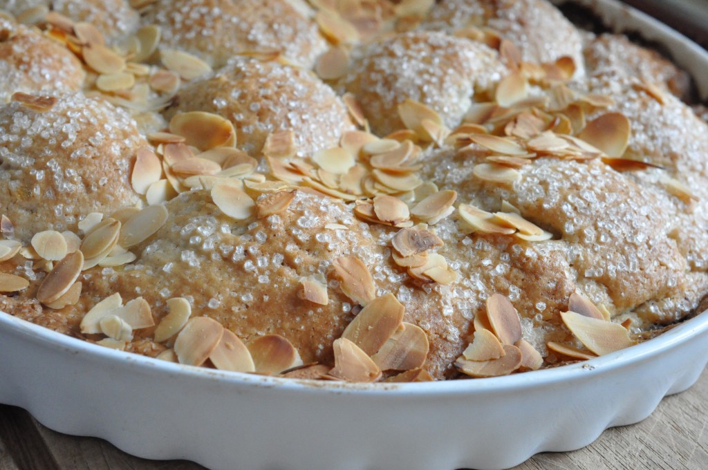 DSC_4071 • nogetiovnen.dk Pæretærte med marcipan - nem opskrift