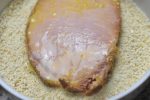 Paneret hamburgerryg - hamburgerkoteletter