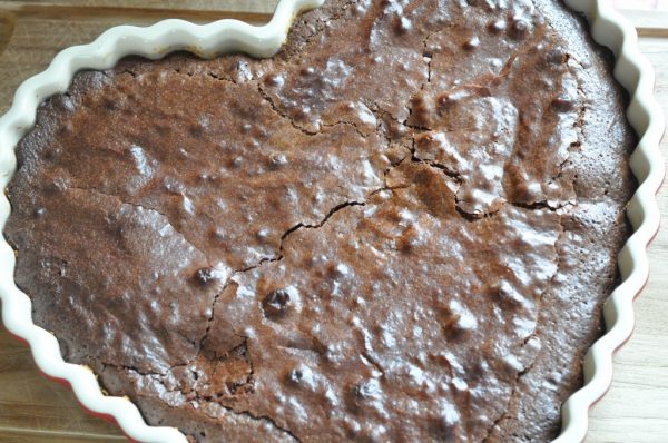 Chokolade kage næsten uden mel opskrift