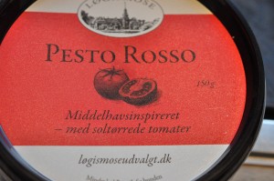 Bruschetta med parmaskinke og pesto - lækre