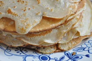 Pandekager Pandekager - opskrift på nem pandekagedej