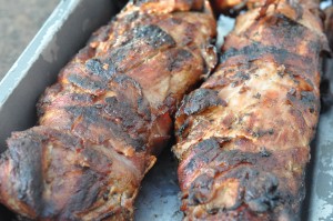 DSC_4824 • nogetiovnen.dk Svinemørbrad i baconsvøb på grill ell. i ovn