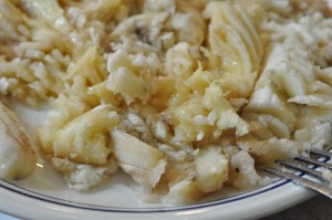 Bananroulade - chokoladeroulade med banan