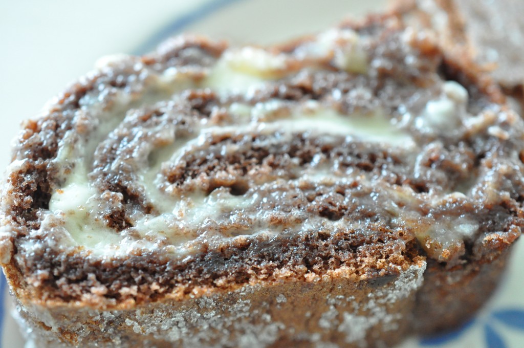 Bananroulade roulade med banan - opskrift