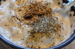 Creme fraiche dressing