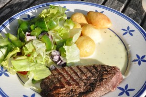 DSC_5035 • nogetiovnen.dk Stegning af bøf på grillpande - nem opskrift
