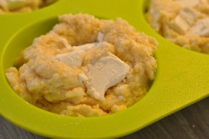 Scones med feta ost & majsmel - uden gær