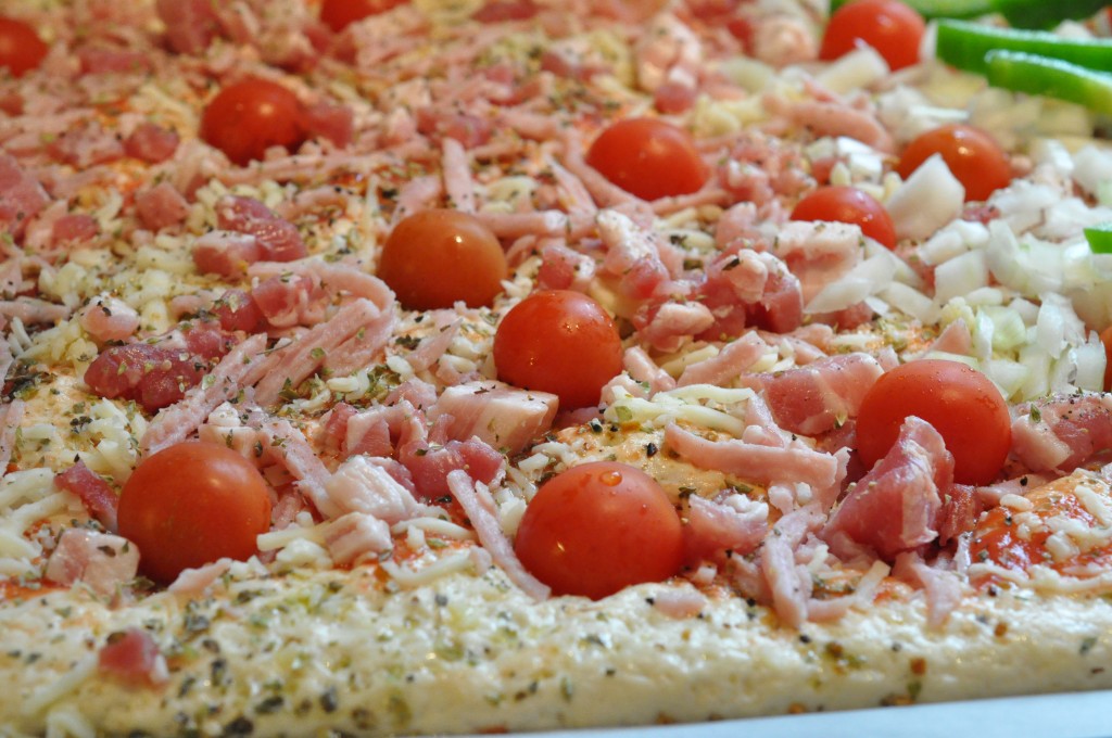 Hjemmelavet pizza opskrift på deep pan pizza