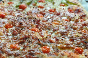 Hjemmelavet pizza - opskrift på deep pan pizza