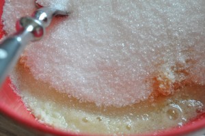 Glutenfri rabarbercrumble - rabarbertærte med mandelmel