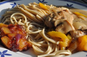 Mørbradret med mangochutney