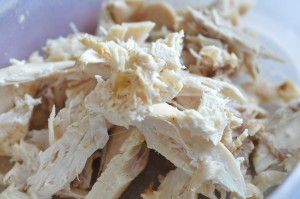 Kyllingefrikassé med tortellini - af kyllingerest