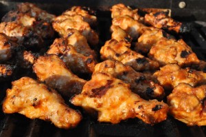 Grillede hotwings