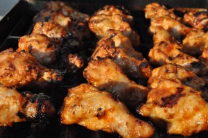 Grillede hotwings