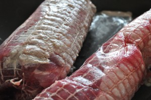 Oksefilet af ungkvæg langtidsstegt i stegeso